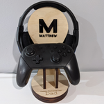 Headphone Stand with and without Controller Holders