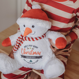 Christmas Plush - Merry Christmas Design