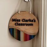 Printed Sign Plaque - Pencils