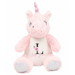 Plush Toy - Initial with Pink Floral design