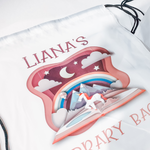Drawstring Library Bag - 4 Designs