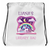 Drawstring Library Bag - 4 Designs