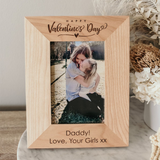 Valentine's Day - Timber Photo Frame