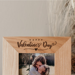 Valentine's Day - Timber Photo Frame