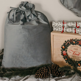 Christmas Velvet Santa Sack Plain