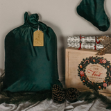 Christmas Velvet Santa Sack Plain