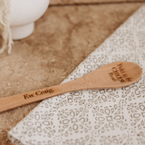 Personalised wooden spoon Baking memories Engraved spoon Wooden spoon Personalised house warming gift House warming Engagement gift Wedding gift Fathers day gift Father's day gift Mothers day Mother's day Schitts creek David rose Moira rose Kitchen utensils Kitchen spoon