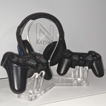 Headphone Stand with and without Controller Holders